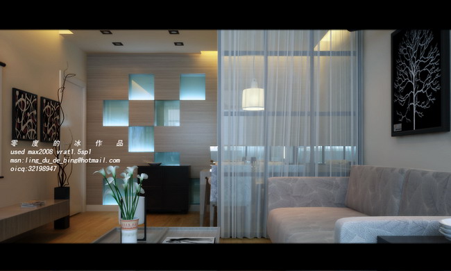 Bright and spacious home decoration design