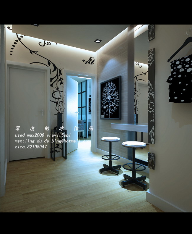 Simple and stylish home decoration design