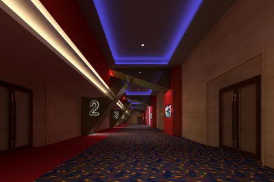 Cinema aisle