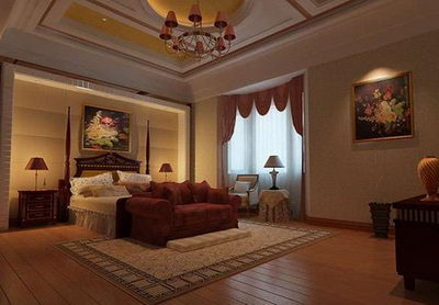 Warm living room