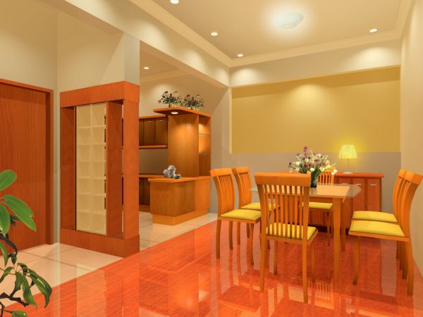 Beautiful living room vector
