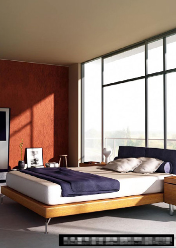 Simple bedroom