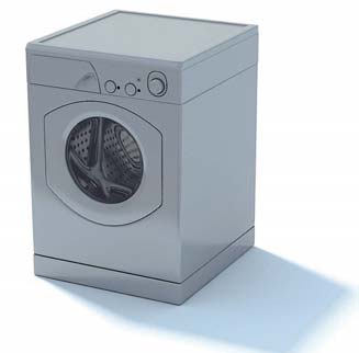 2009 New Washing Machine 3D Model 1-1