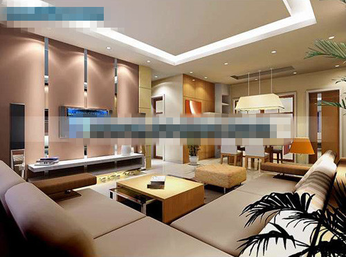 Modern bright living room
