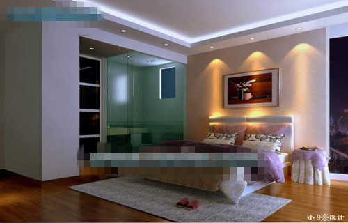 Extreme simplicity relaxed bedroom