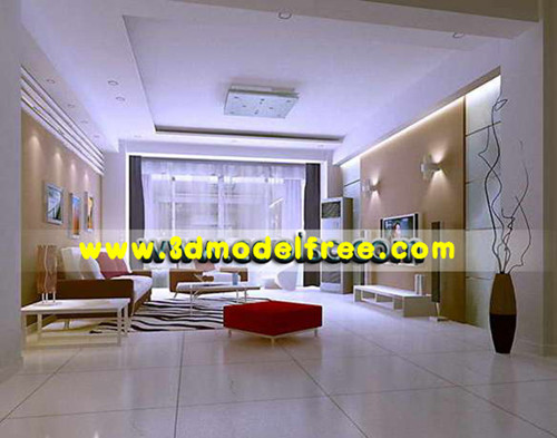 Simple and fresh style living room