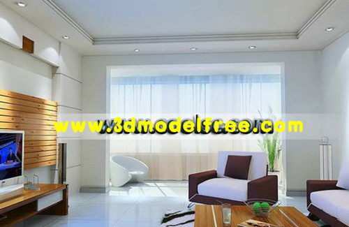Simple and bright living room