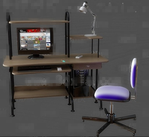 Computer desk combination -1