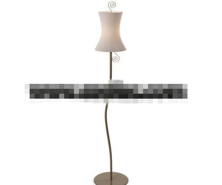 European style iron floor lamp