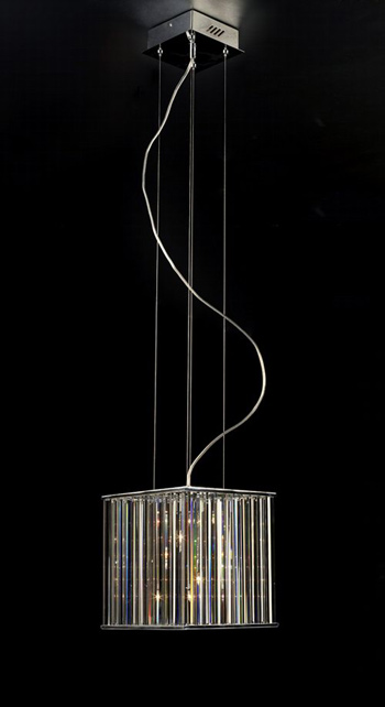 European wire screens crystal chandeliers
