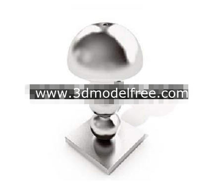 Crystal balls superimposed lamp