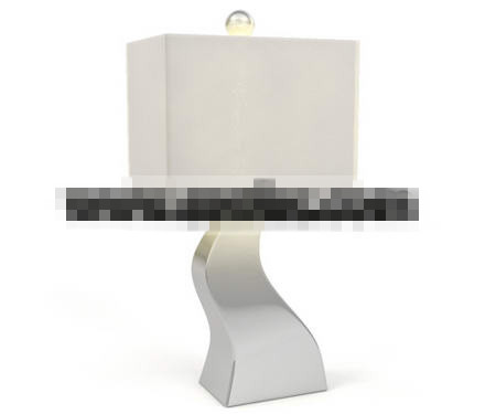 Pure bending square lamp