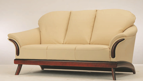 European-style cushion three seats sofa
