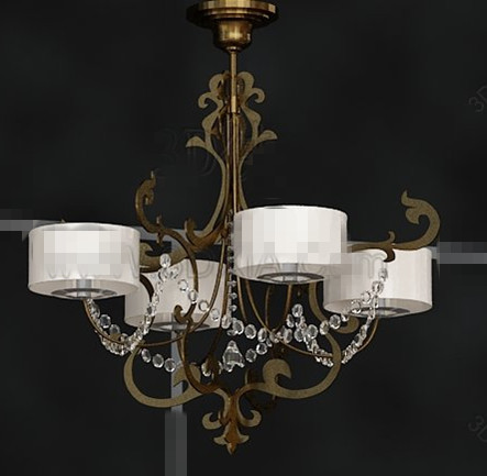 Ornate decorated metal frame Pendant