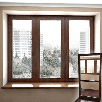 Plastic Ceiling window 3D model