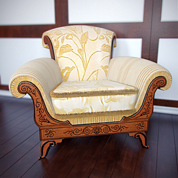 European-style Simple Armchair