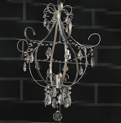 Beautiful crystal chandelier