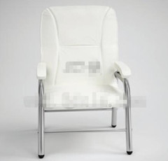 Modern simple white single chair
