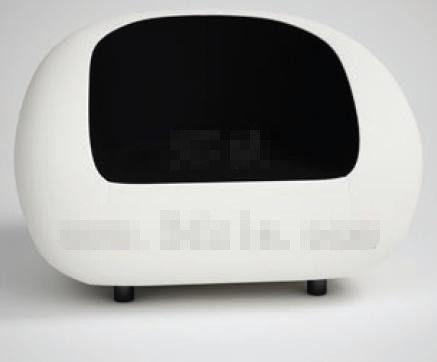 Modern fashion black and white sofa