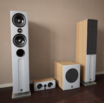 3D model of a modern sound