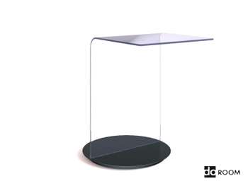 Fashion styling glass desktop