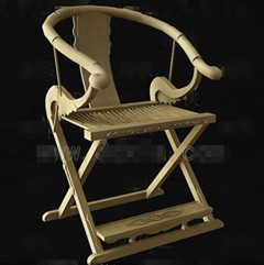 Chinese style retro wooden chairs