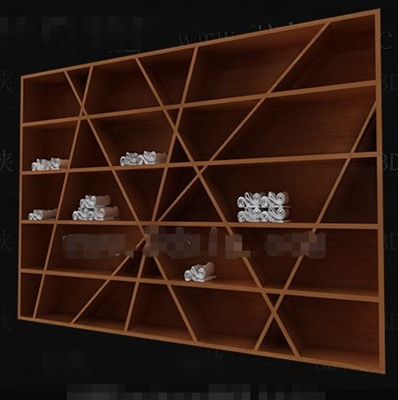 Personalized multi-layer wooden cabinet