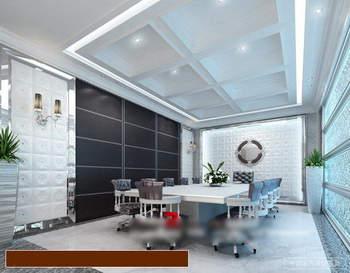 Luxury European-style conference room