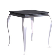 Retro black European - style coffee table