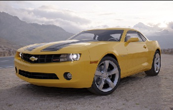 Snow Fu Auto Yellow sports car model