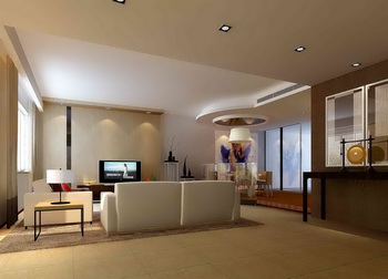 Modern fresh and elegant living room