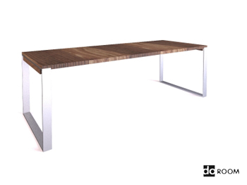 Modern style metal legs table model
