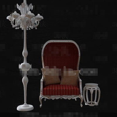 Leisure red rattan woven sofa
