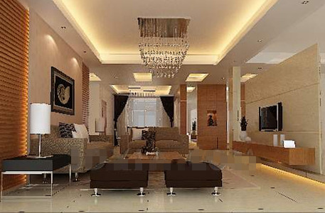 Simple and stylish living room
