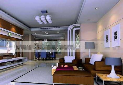 Modern exquisite living room