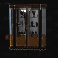 Glass windows designed wine cabinet