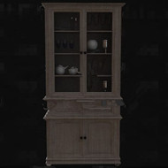Multi-layer wooden wine cabinet