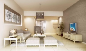 Comfortable and cozy living room