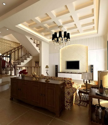 European style casual living room