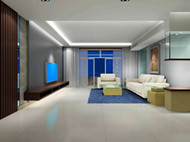 Extremely simple decoration living room