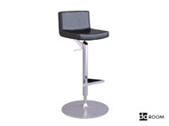 Modern metal frame high chair