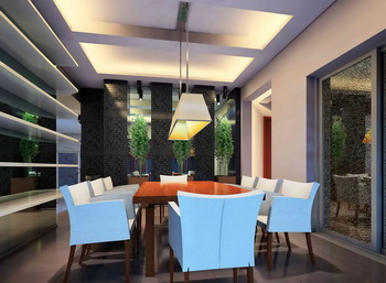 Natural and fresh sense dining room