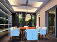 Natural and fresh sense dining room