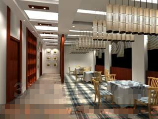 Modern clean and Casual restaurant