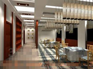 Modern clean and Casual restaurant