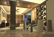 Modern elegant and stylish dining room