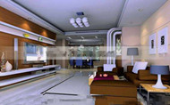 Modern beautifully comfortable living room