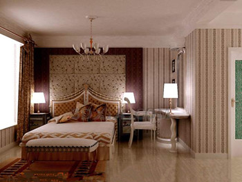 Exquisite decoration and comfortable bedroom