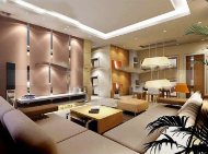 Modern bright living room
