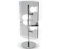 Fashion glass mirror table lamp